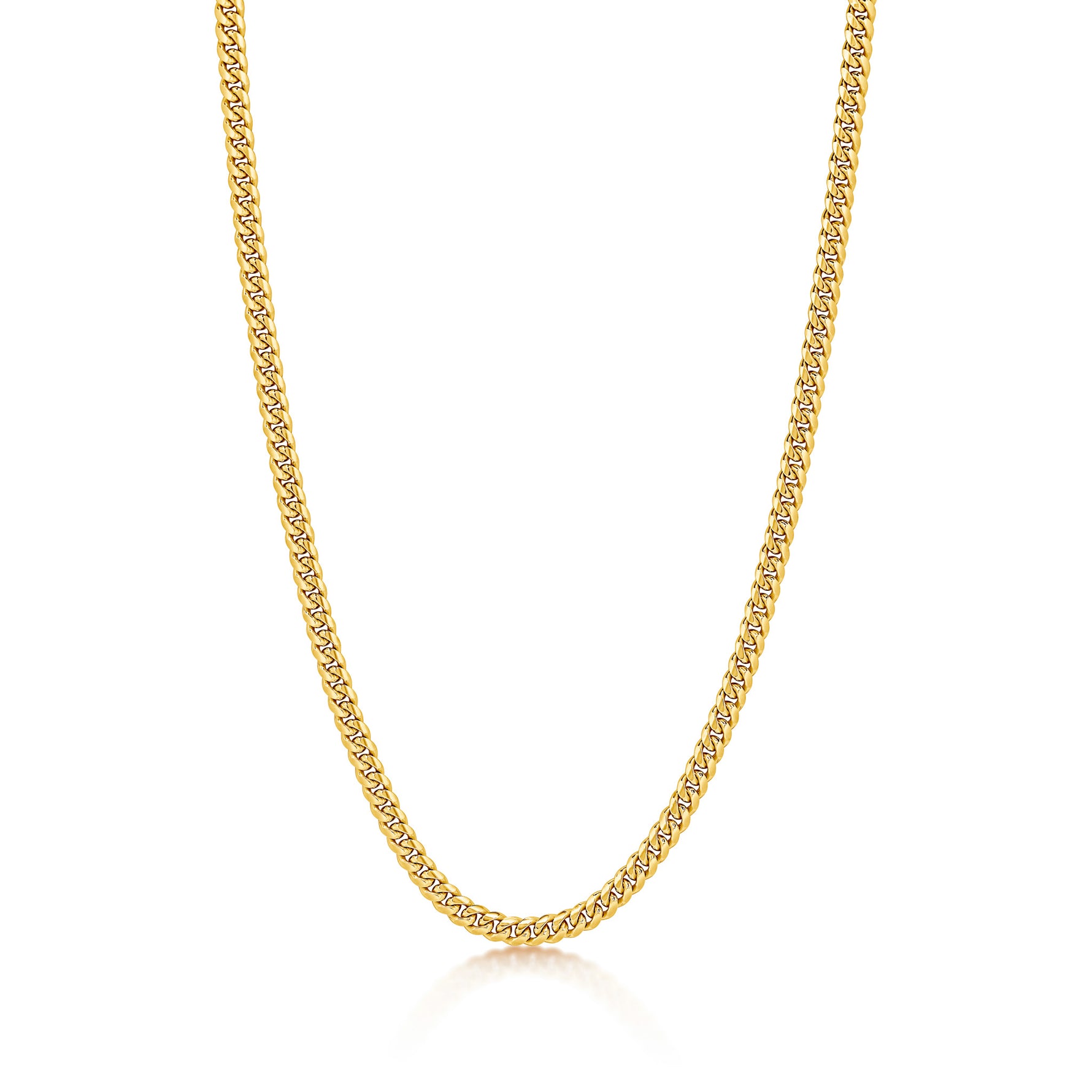 Curb Gold Chain 3.5mm - Keays
