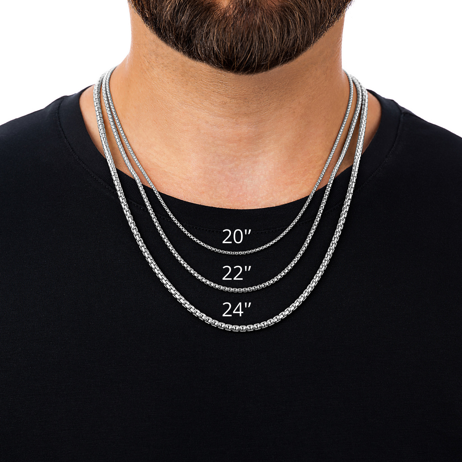 Curb Mezza Ovale Sterling Silver Chain 5.5mm