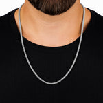 Box Silver Chain 4mm - Keays