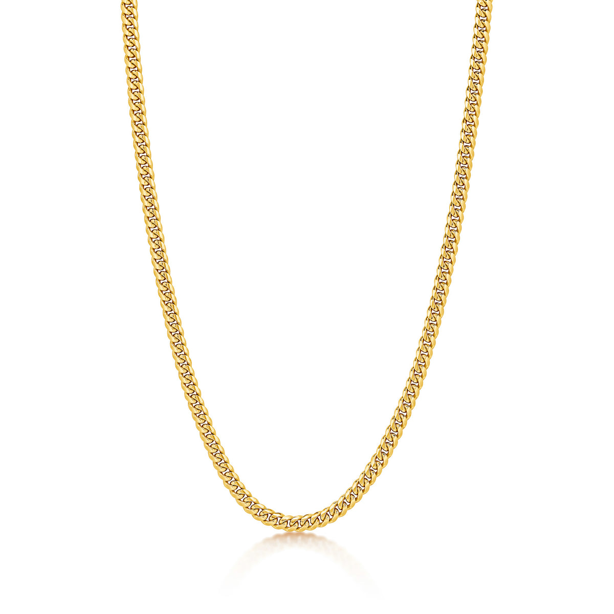 Curb Gold Chain 3.5mm - Keays