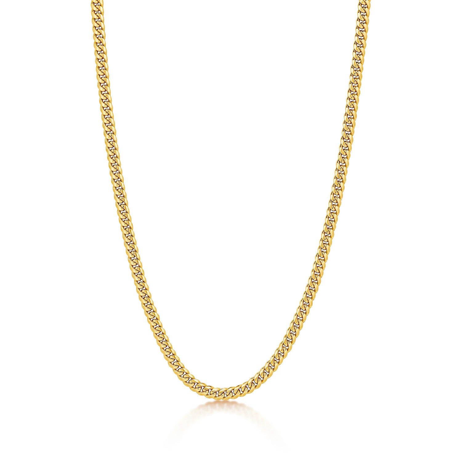 Curb Gold Chain 3.5mm - Keays