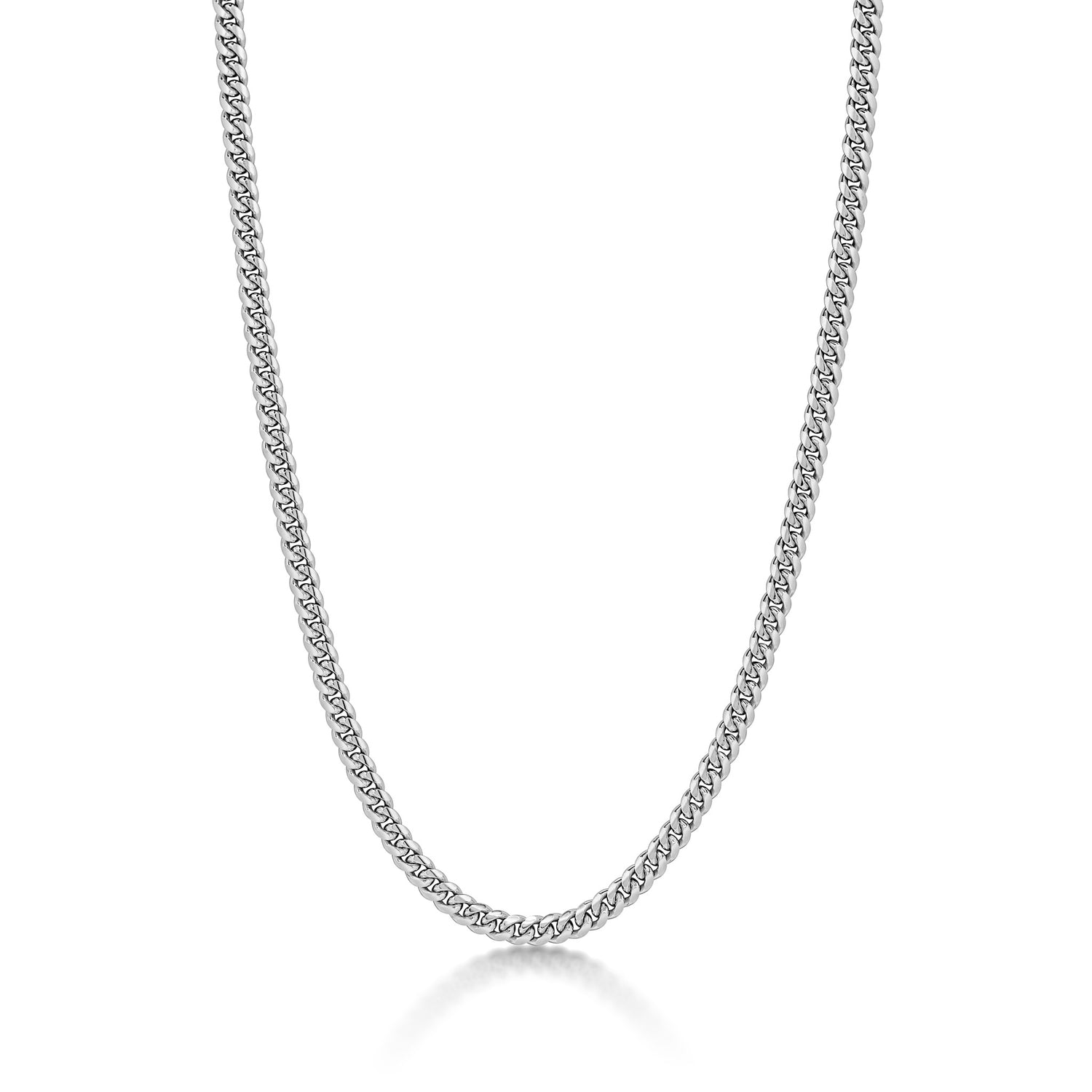 Curb Silver Chain 3.5mm - Keays