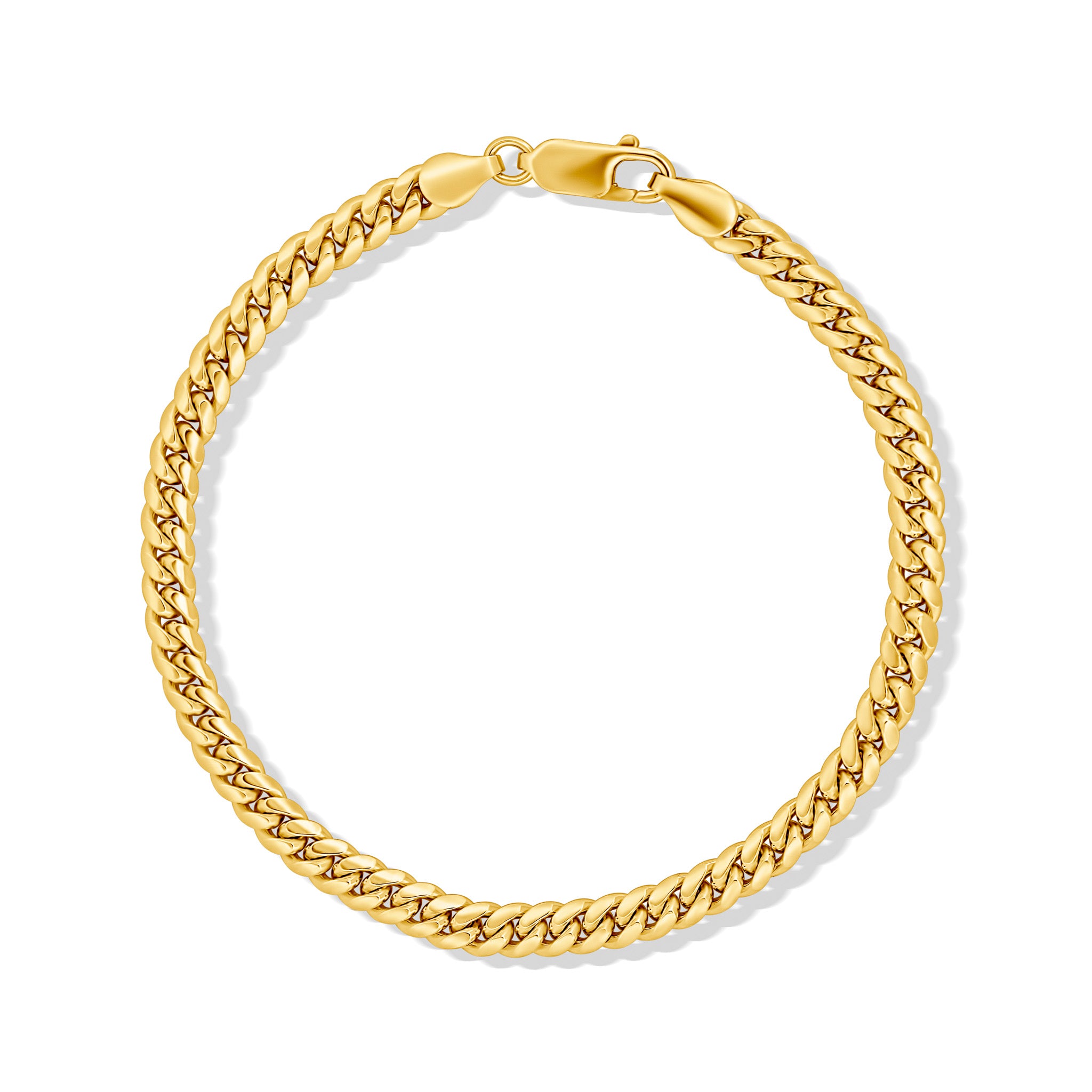 Curb Gold Bracelet 5mm - Keays