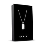 Keays Tag Silver Pendant - Keays