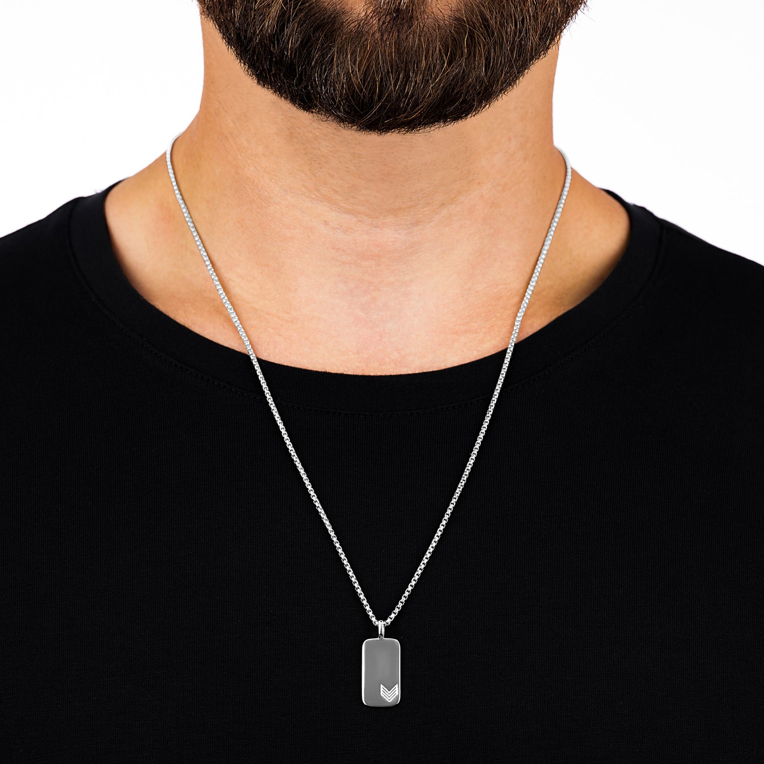 Keays Tag Silver Pendant