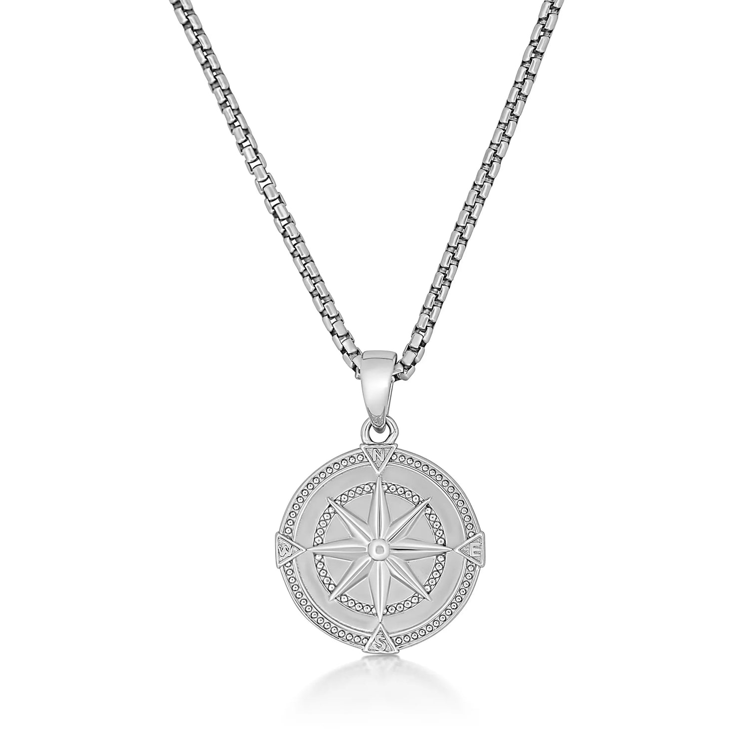 True North Silver Pendant