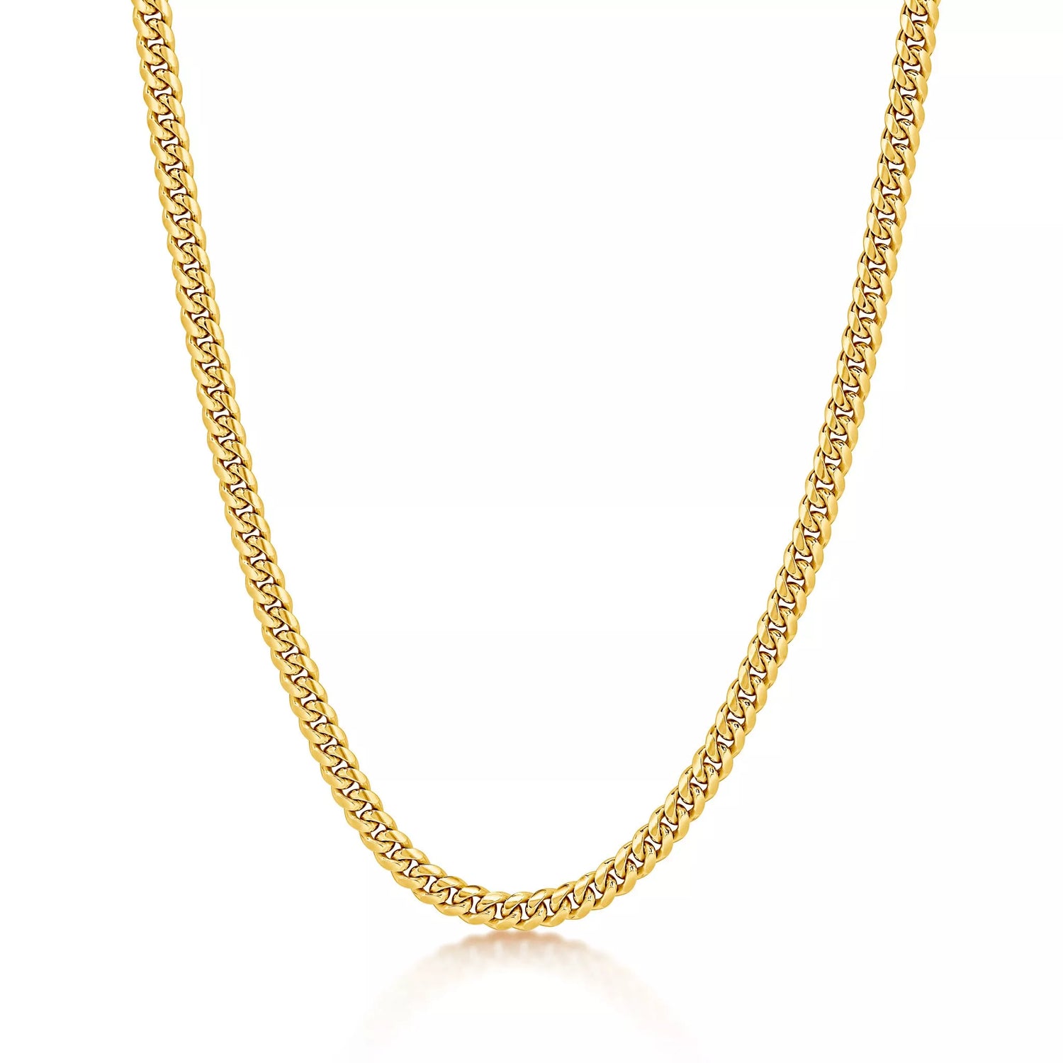 Curb Gold Chain 3.5mm