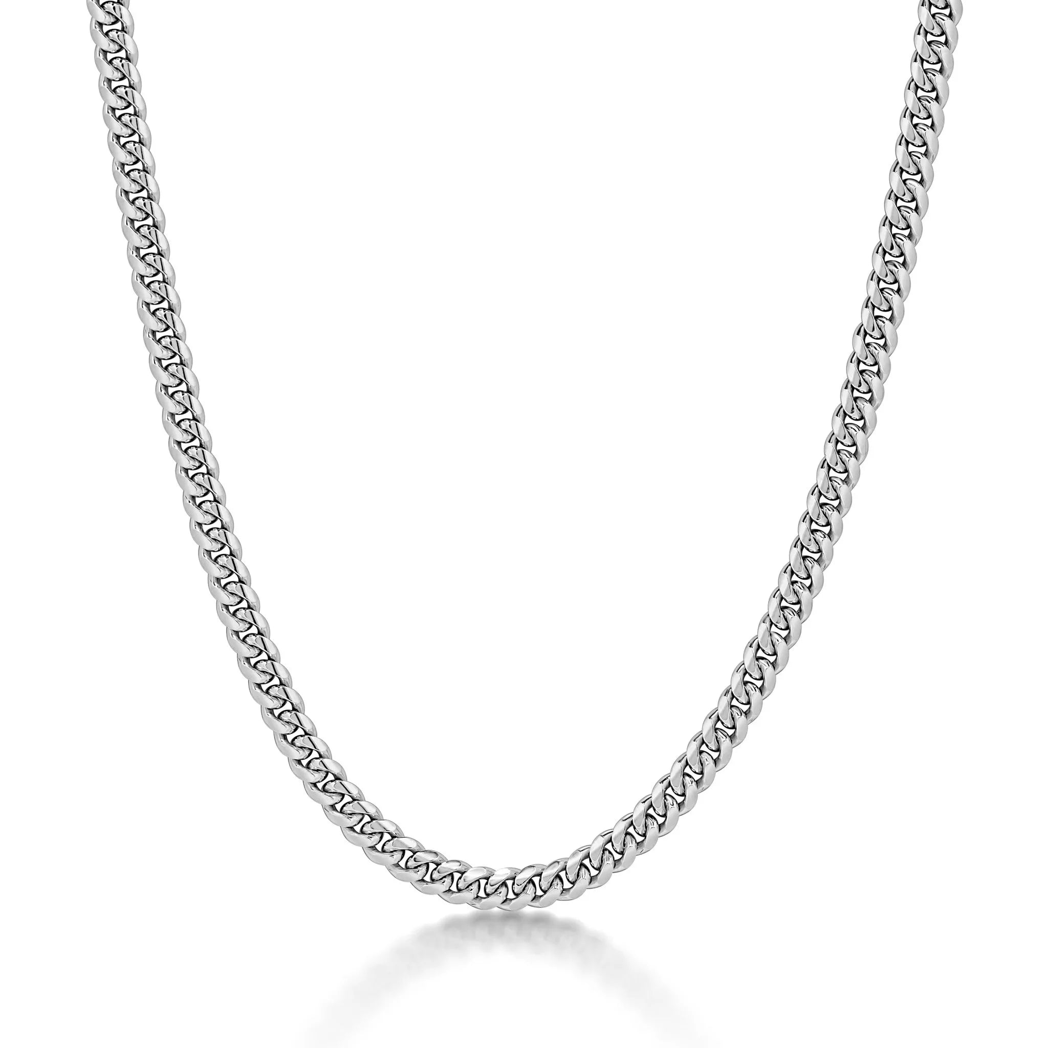 Curb Silver Chain 3.5mm