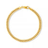 Curb Gold Bracelet 5mm