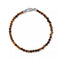 Tiger Eye Silver Bracelet 4mm